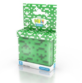 Bloques MELI Basic base verde de placas de construcción 6 piezas