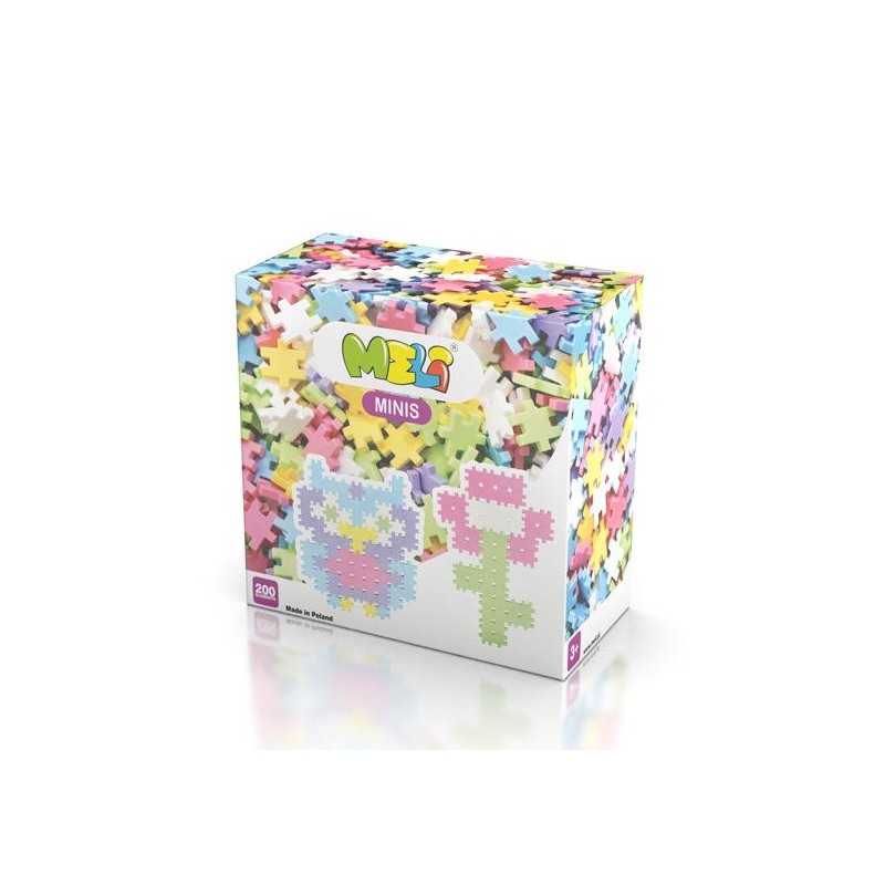 Bloques MELI Minis Pastel 200 piezas Bloques MELI Minis Pastel 200 piezas