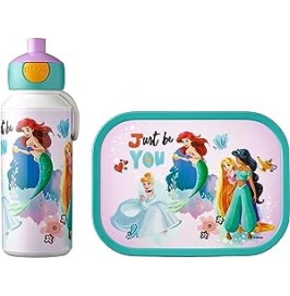 Set Fiambrera-Botella Princesa de Mepal