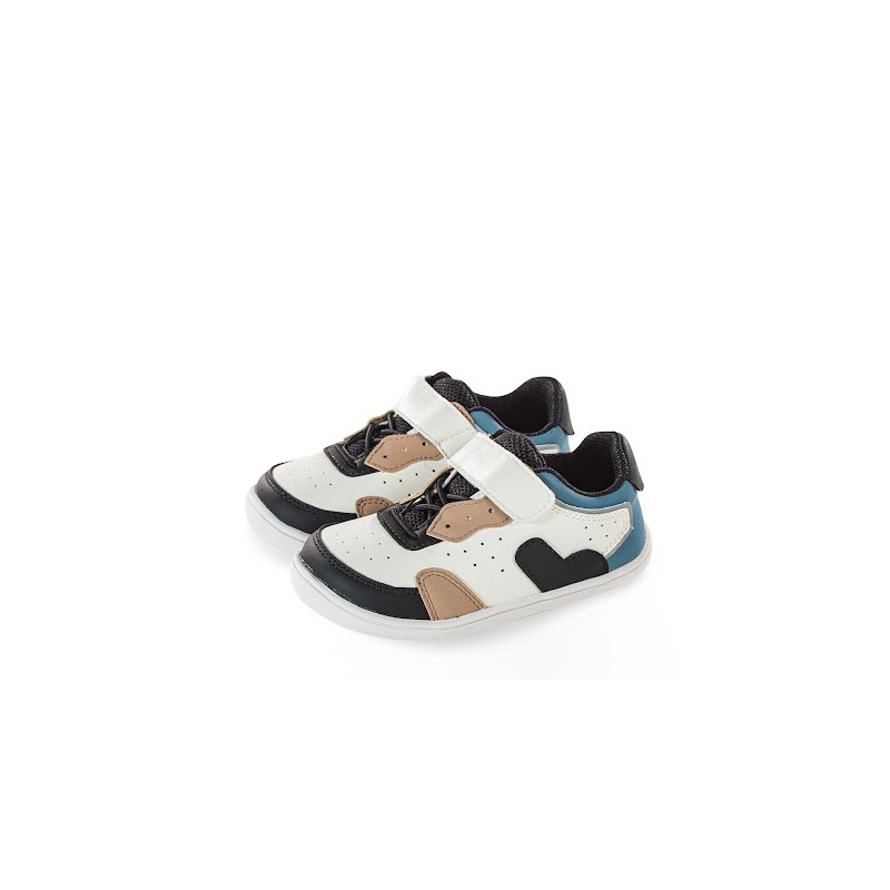 Zapatillas Respetuosas Bebé Deportivas Leopard azul de Littlebluelamb