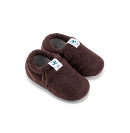 Zapatillas Polar Fleece marrones de Hopfrog
