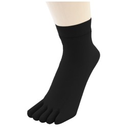 Calcetín 5 Dedos de nylon Negros de ToeToe