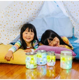 GloPals Cubos luz PARTY Verde (set 4 ud.)