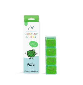 GloPals Cubos luz PARTY Verde (set 4 ud.)