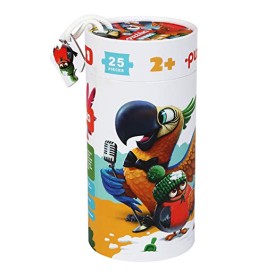 Primer Puzzle 5 en 1 Birds de Cubika