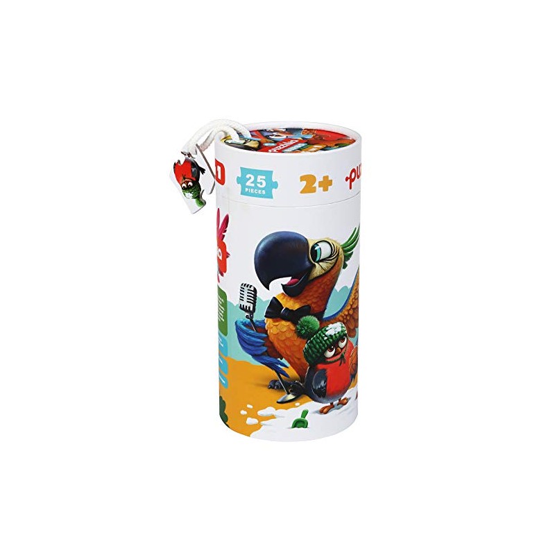 Primer Puzzle 5 en 1 Birds de Cubika