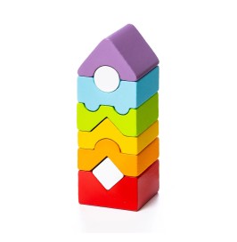 Torre de madera 8 piezas de Cubika