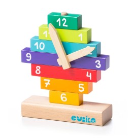 Reloj Madera de Construcción  de Cubika