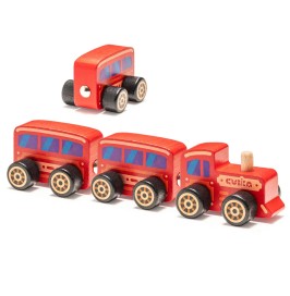 Juguete de Madera Tren de Cubika