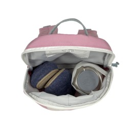 MOCHILA PEQUEÑA PINGÜINO ROSA ABOUT FRIENDS LÄSSIG