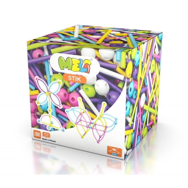 Palos flexibles Meli STIK pastel 150 piezas Palos flexibles Meli STIK pastel 150 piezas
