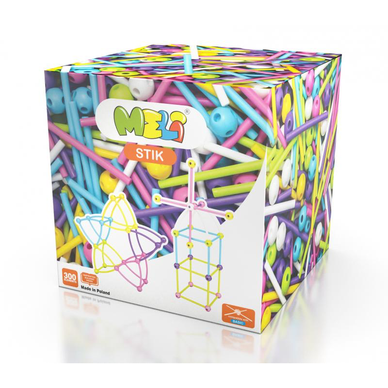 Palos flexibles Meli STIK pastel 300 piezas Palos flexibles Meli STIK pastel 300 piezas