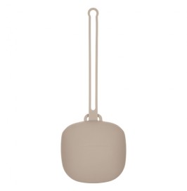Portachupetes de silicona - Beige