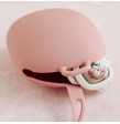 Portachupetes de silicona - Rosa Portachupetes de silicona - Rosa