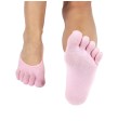 Calcetines de gel con separación de dedos color rosa de ToeToe Calcetines de gel con separación de dedos color rosa de ToeToe