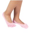 Calcetines de gel con separación de dedos color rosa de ToeToe Calcetines de gel con separación de dedos color rosa de ToeToe