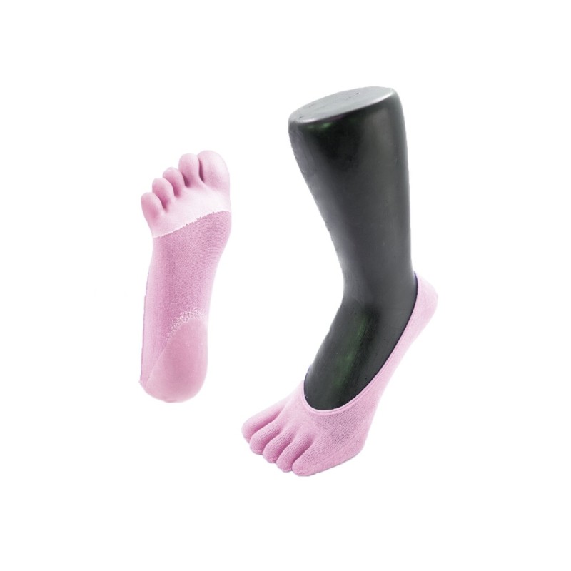 Calcetines de gel con separación de dedos color rosa de ToeToe Calcetines de gel con separación de dedos color rosa de ToeToe