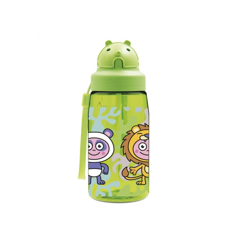 Botella DISFRACES de tritan 450 ml con pajita de Laken Botella DISFRACES de tritan 450 ml con pajita de Laken