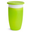 Vaso antigoteo Miracle 360º con tapa 295ml Verde de Munchkin Vaso antigoteo Miracle 360º con tapa 295ml Verde de Munchkin