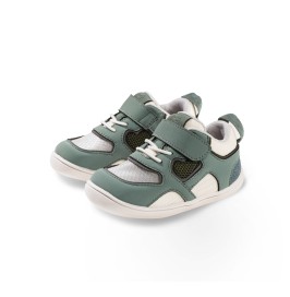 Zapatillas Respetuosas Bebé Deportivas Airplane Gris de Littlebluelamb