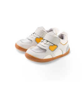 Zapatillas Respetuosas Bebé Deportivas Airplane Blanco de Littlebluelamb
