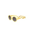 Gafas de sol amarillas redondas para bebés 1-2 años