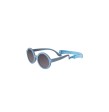 Gafas de sol azules redondas para bebés 1-2 años