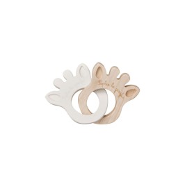 Silueta Anillo Caucho & Madera Sophie la girafe