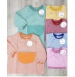 Babi vichy con cuello elástico