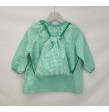 Babi vichy con cuello elástico