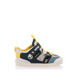 Sandalias Deportivas Bebé Cerradas Mustang Respetuosas Mesh Azul