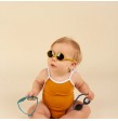 Gafas de Sol Bebé Irrompibles DIABOLA Mostaza Ki Et La