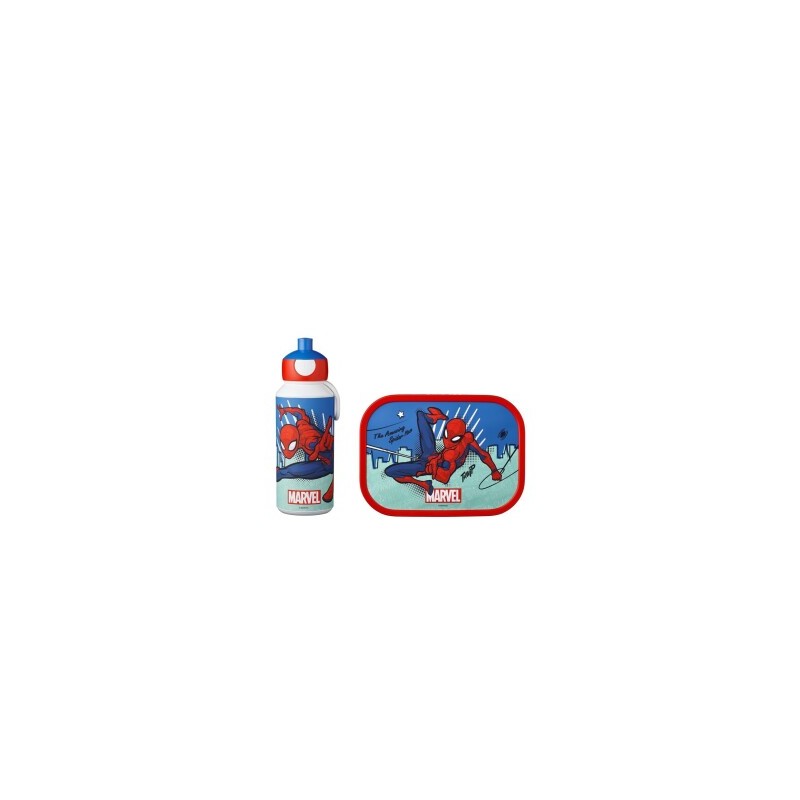 Set Fiambrera-Botella Spiderman de Mepal