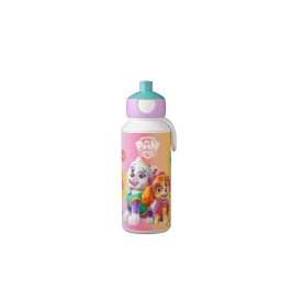 Botella Pop Up Patrulla Canina Rosa 400 ml de Mepal