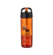 Botella Tritán 2 en 1 reno naranja Carl Oscar
