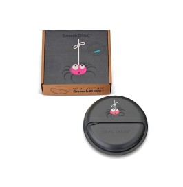 Caja de almuerzo SnackDisc araña gris de Carl Oscar