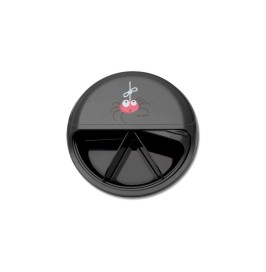 Caja de almuerzo SnackDisc araña gris de Carl Oscar