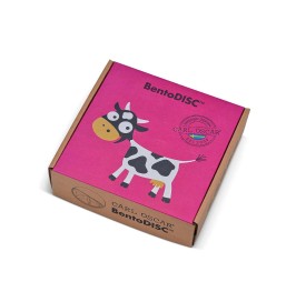 Caja de almuerzo SnackDisc vaca purple de Carl Oscar
