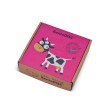 Caja de almuerzo SnackDisc vaca purple de Carl Oscar Caja de almuerzo SnackDisc vaca purple de Carl Oscar