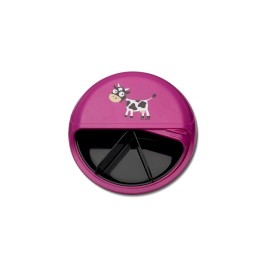 Caja de almuerzo SnackDisc vaca purple de Carl Oscar