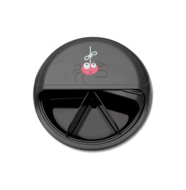 Caja de almuerzo BentoDisc araña gris de Carl Oscar
