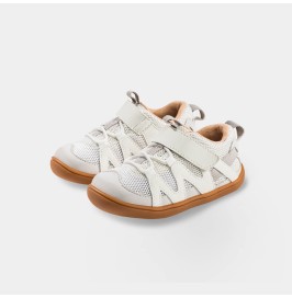 Zapatillas Respetuosas Bebé Deportiva Cloudlet Blanco de Littlebluelamb