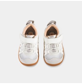 Zapatillas Respetuosas Bebé Deportiva Cloudlet Blanco de Littlebluelamb