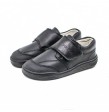 Zapato Colegial Barefoot Azul Marino Microfibra Piruflex