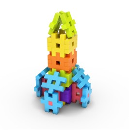 Bloques MELI Maxi Pastel 50 piezas de construcción