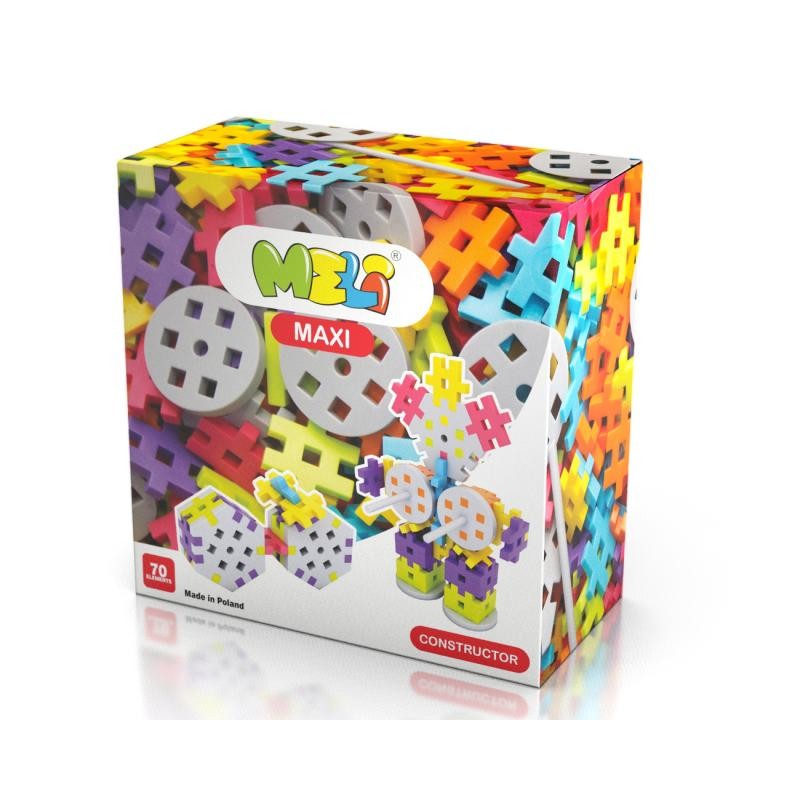Bloques MELI Maxi CONSTRUCTOR 70 piezas de construcción