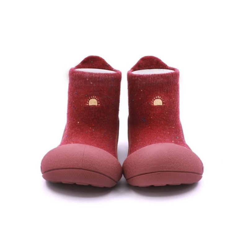 ATTIPAS de Invierno basic red (doble calcetín)