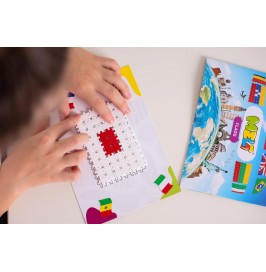 Bloques MELI Minis Tematic de Banderas del Mundo
