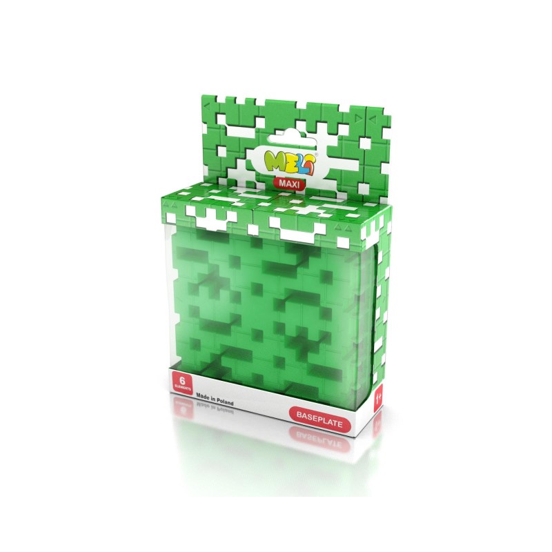 Base para bloques MELI MAXI 6 plataformas verdes
