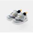 Zapatillas Respetuosas Bebé Deportivas Rocket gris de Littlebluelamb